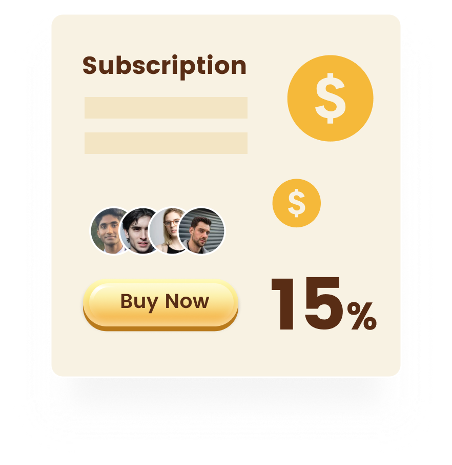 Registered Recommenders buy subscriptions and you get a commission to share